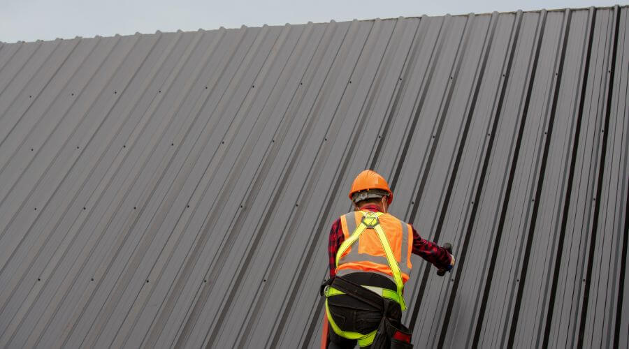 Professional metal roof installation services in Sunshine, LA